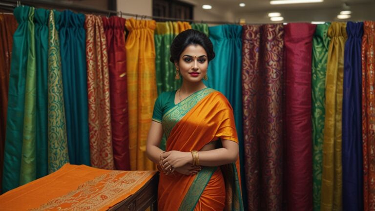 saree captions