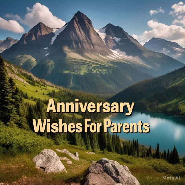 Anniversary Wishes For Parents